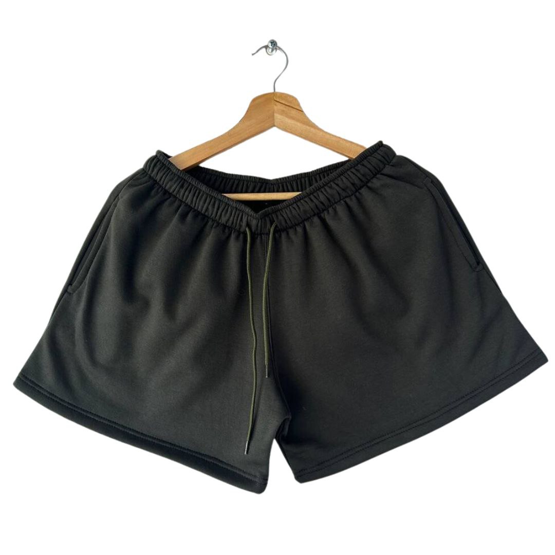 SHORT DAMA VERDE MILITAR M